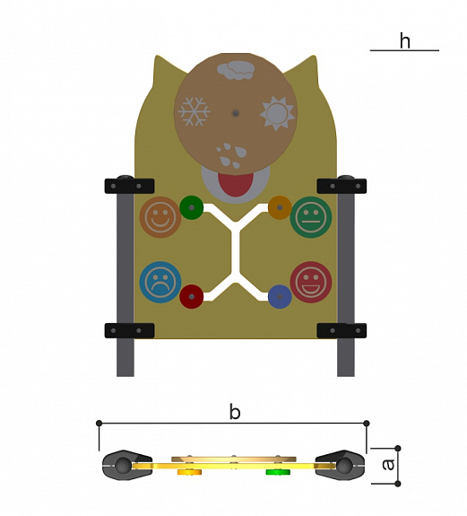Бизиборд Romana 057.41.00