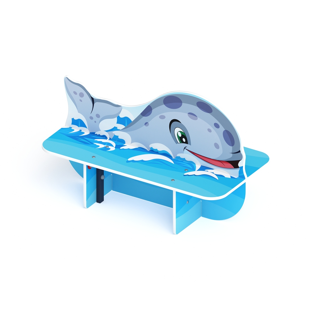 Скамейка КИТ для детской площадки МФ 41.17.01