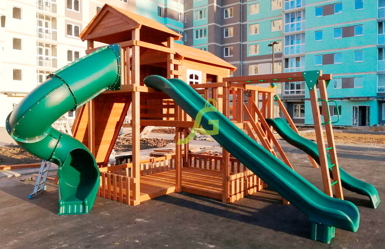 Детская деревянная площадка IgraGrad Домик 5