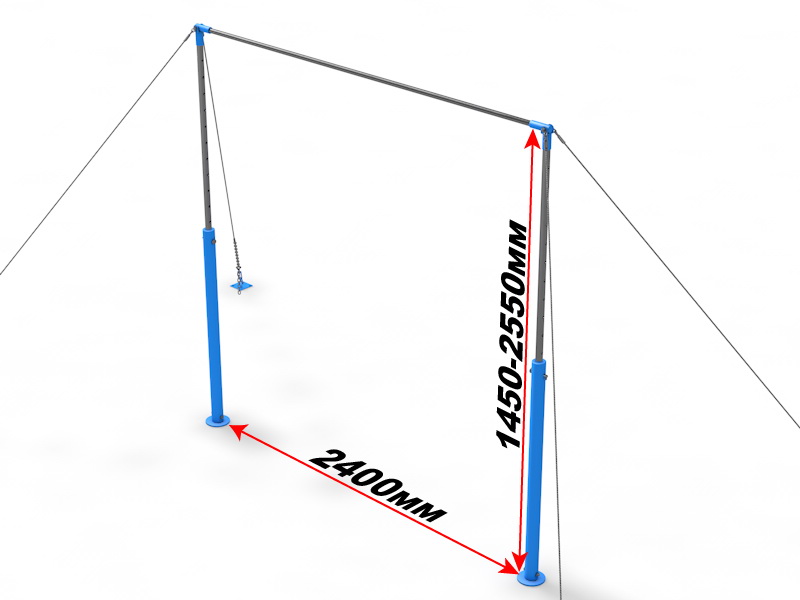 Перекладина гимнастическая универсальная (04.805)
