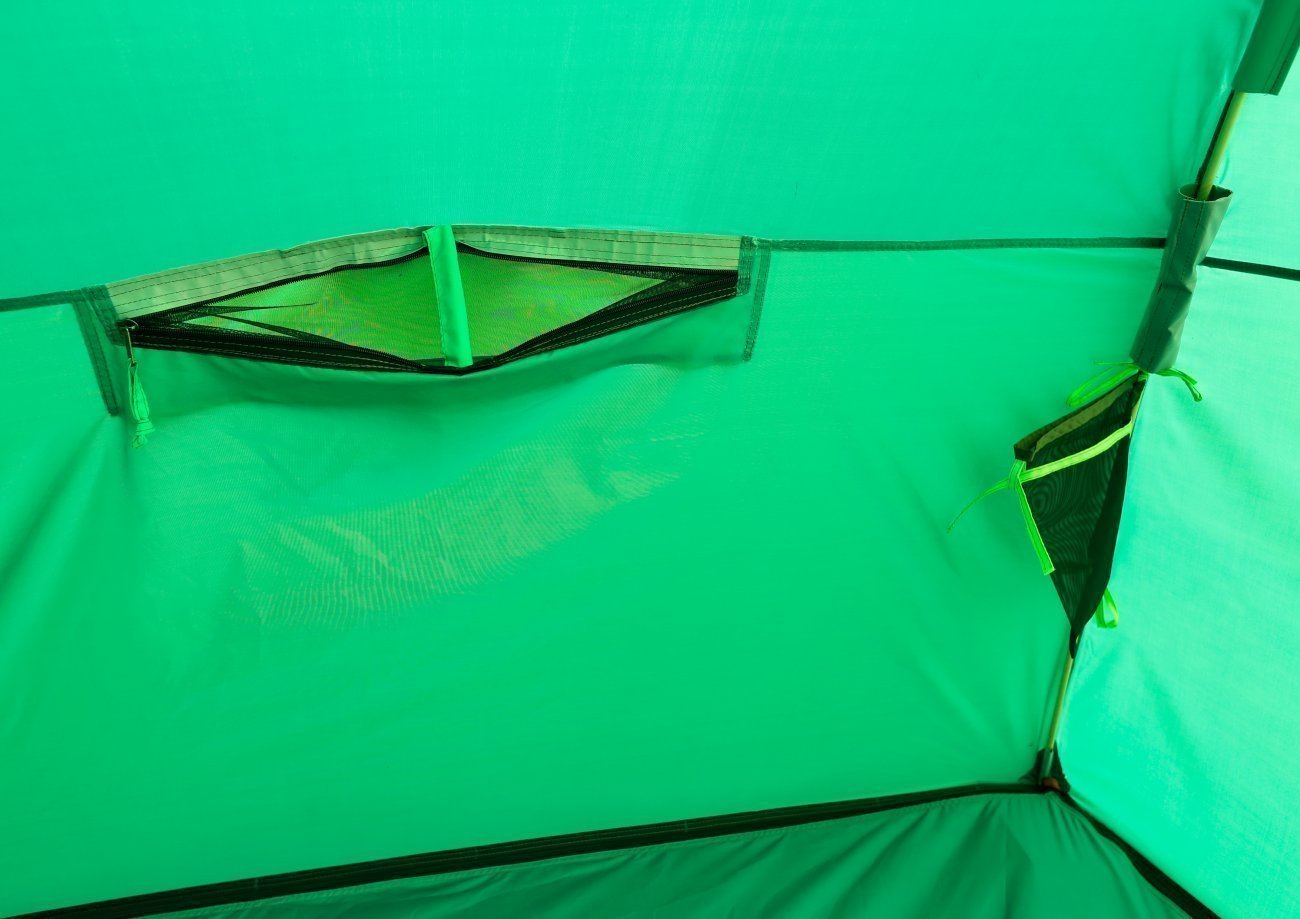 Летняя палатка ЛОТОС 3 Саммер (встроенное дно, стеклокомпозитный каркас)