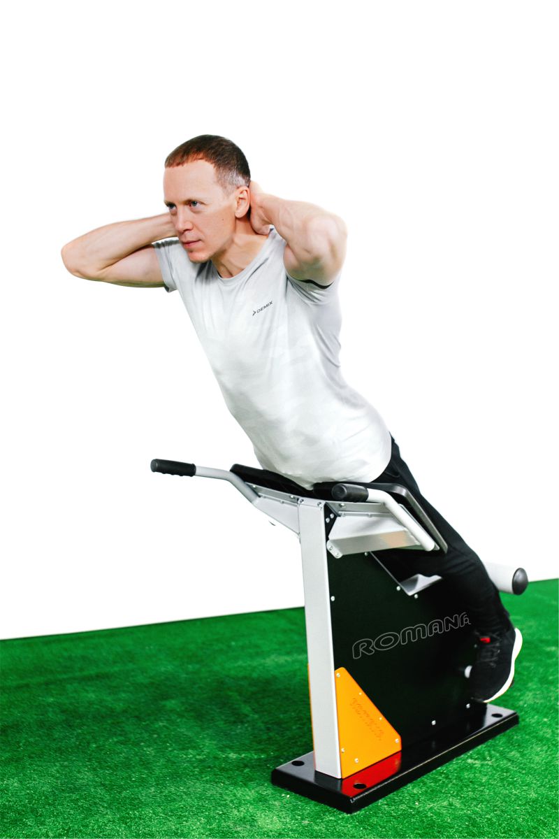 Тренажер уличный ДЛЯ СПИНЫ НАКЛОННЫЙ Romana 207.04.10