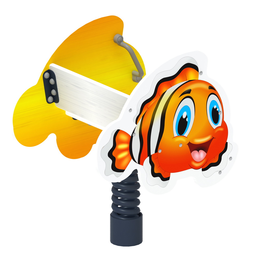 РЫБКА качалка на пружине ИО 22.17.04