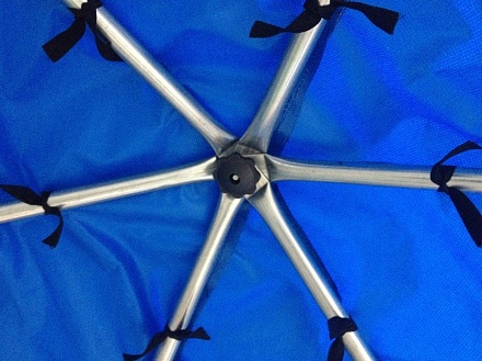 БАТУТ OPTIFIT LIKE BLUE 16FT С КРЫШЕЙ