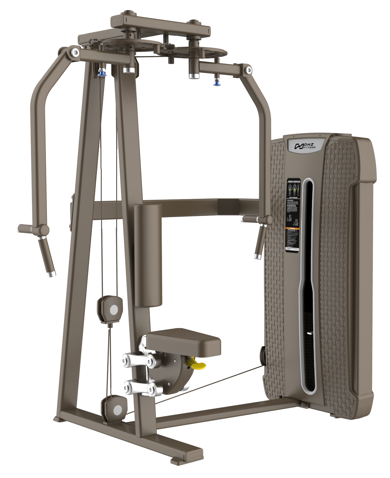 E-4007 Баттерфляй - задние дельты. Стек 109 кг