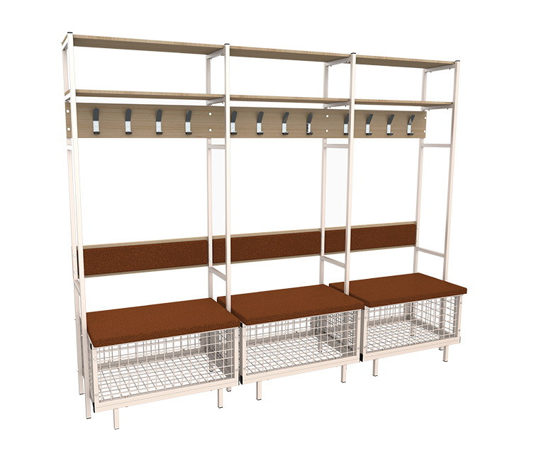 Индивидуальное место хоккеиста трехсекционное