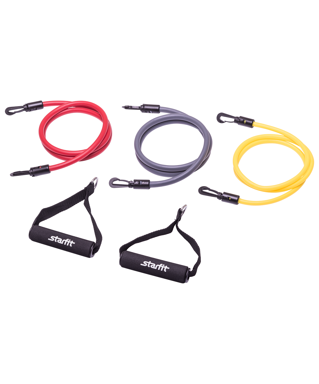 Комплект съемных эспандеров ES-605, с ручками