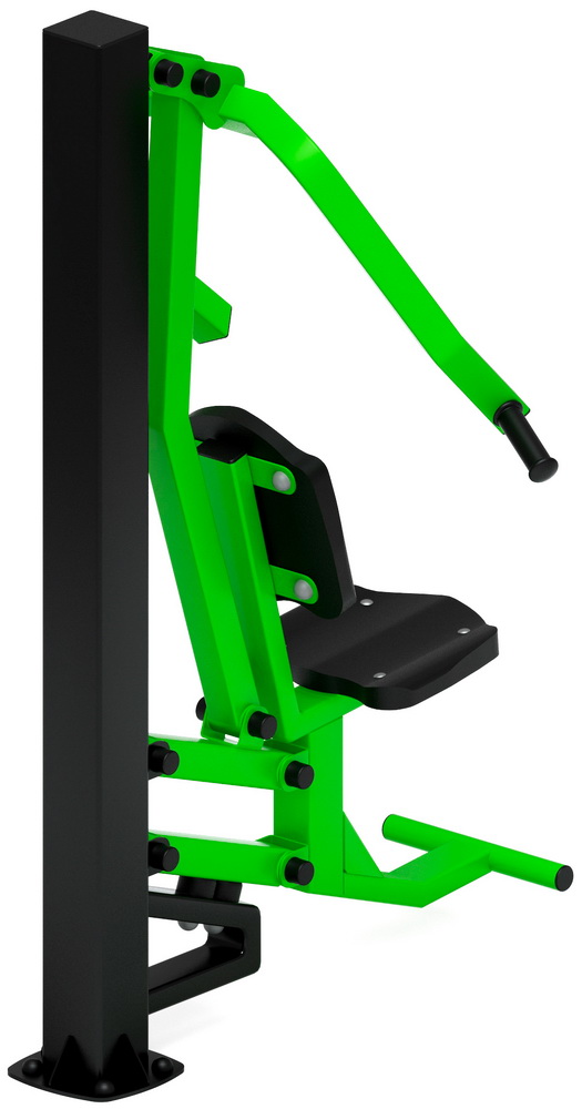 Тренажер уличный ЖИМ ОТ ГРУДИ (зеленый) СТ 006-12