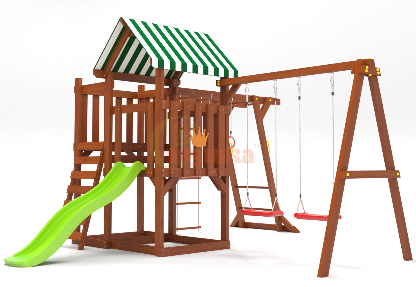 Детская площадка Савушка TooSun 4 (горка 1,7 м)