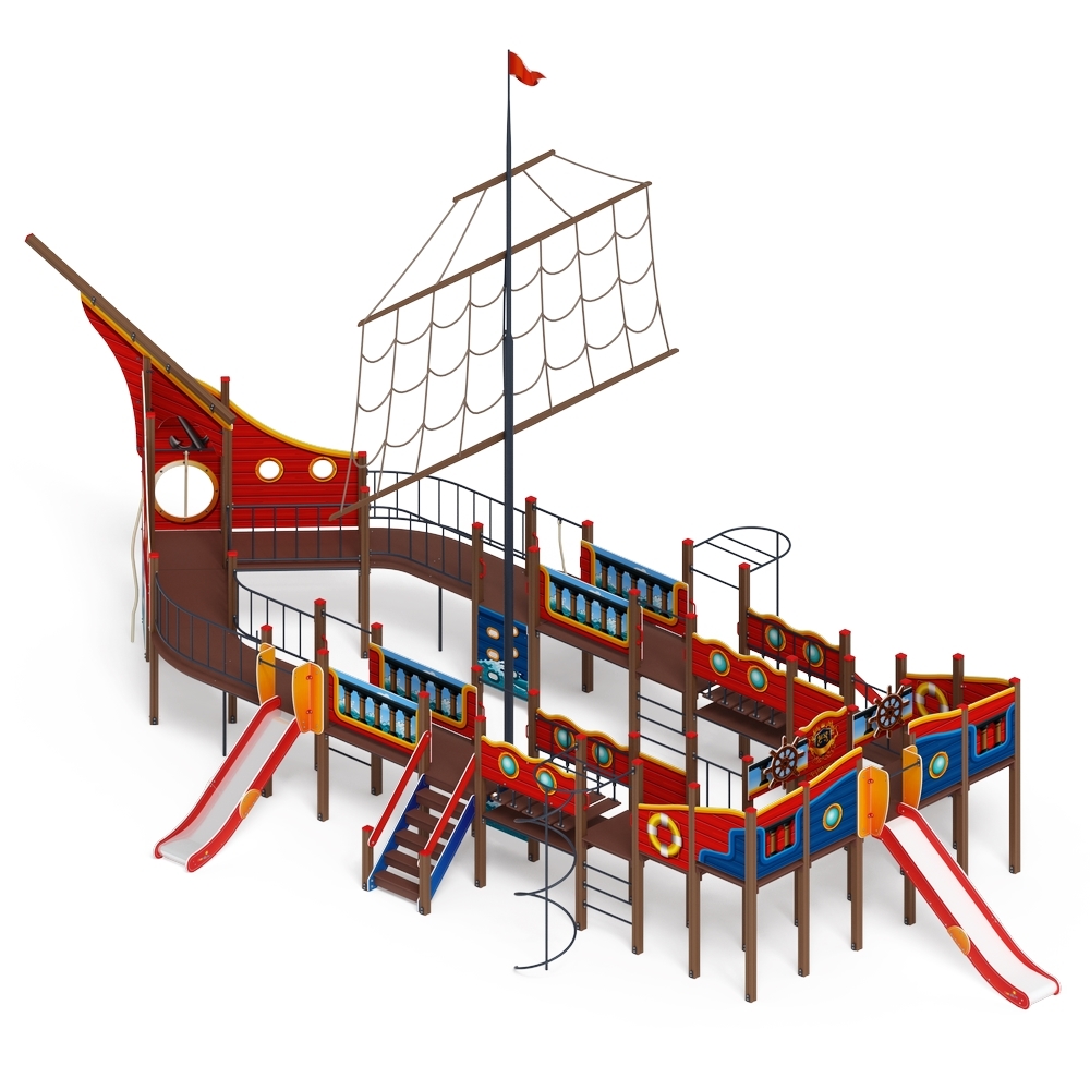ШХУНА Детский игровой комплекс ДИК 2.03.3.03-02 (Н=1200, Н=1500)