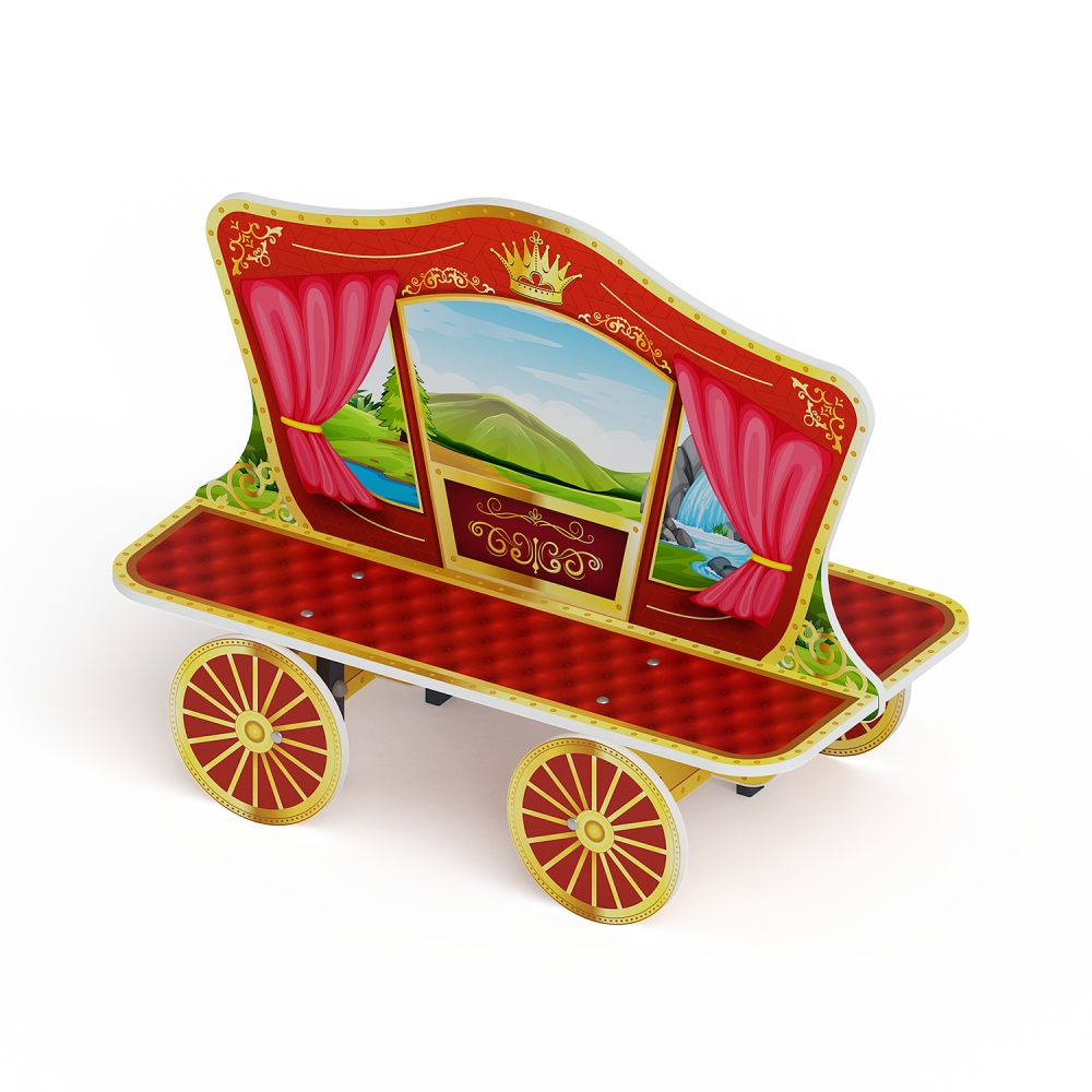 Скамейка КАРЕТА для детской площадки МФ 41.03.05