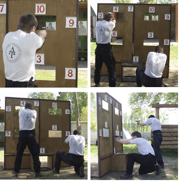 Специальная полоса препятствий для спецподразделений