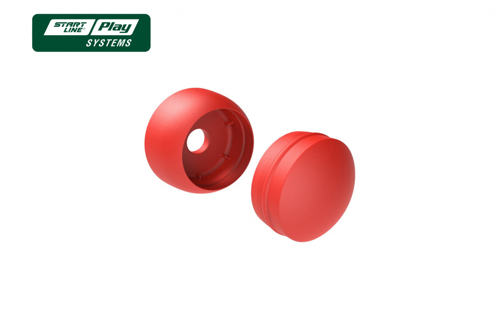 Колпачок пластиковый (красный) для детской площадки slp systems