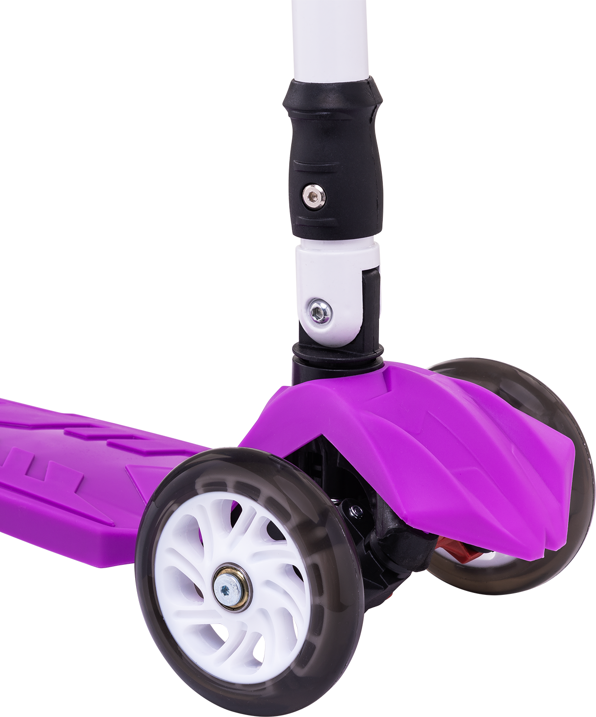 Самокат 3-колесный Smart 3D, 120/80 мм, фиолетовый