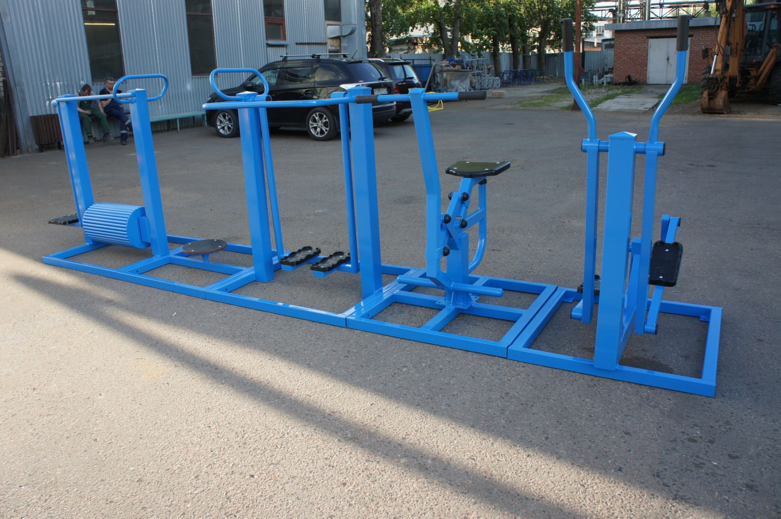 Уличный тренажер Лыжник на раме Air Gym YTR1