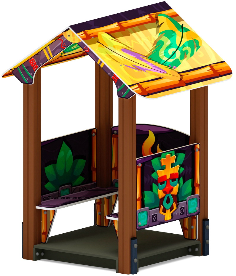 ДОМИК МАЛЫЙ 2 (Майя) для детской площадки МФ 10.01.02-03