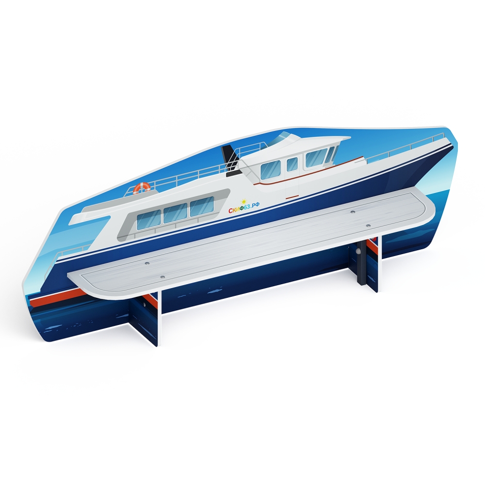 Скамейка ЯХТА для детской площадки МФ 41.03.02