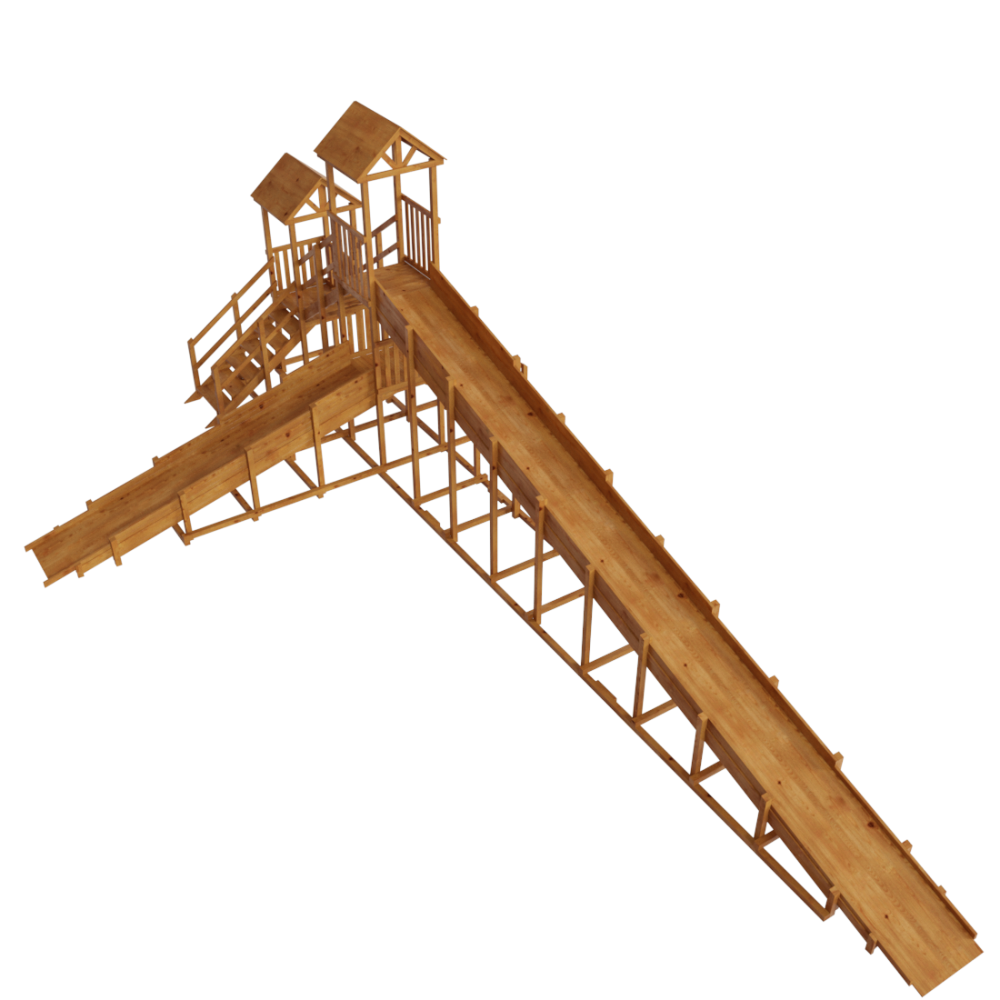 Детская зимняя горка ЗИМА Самсон