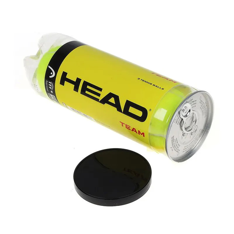 Мяч теннисный HEAD Team 3B, нат. резина, фетр (11.401)