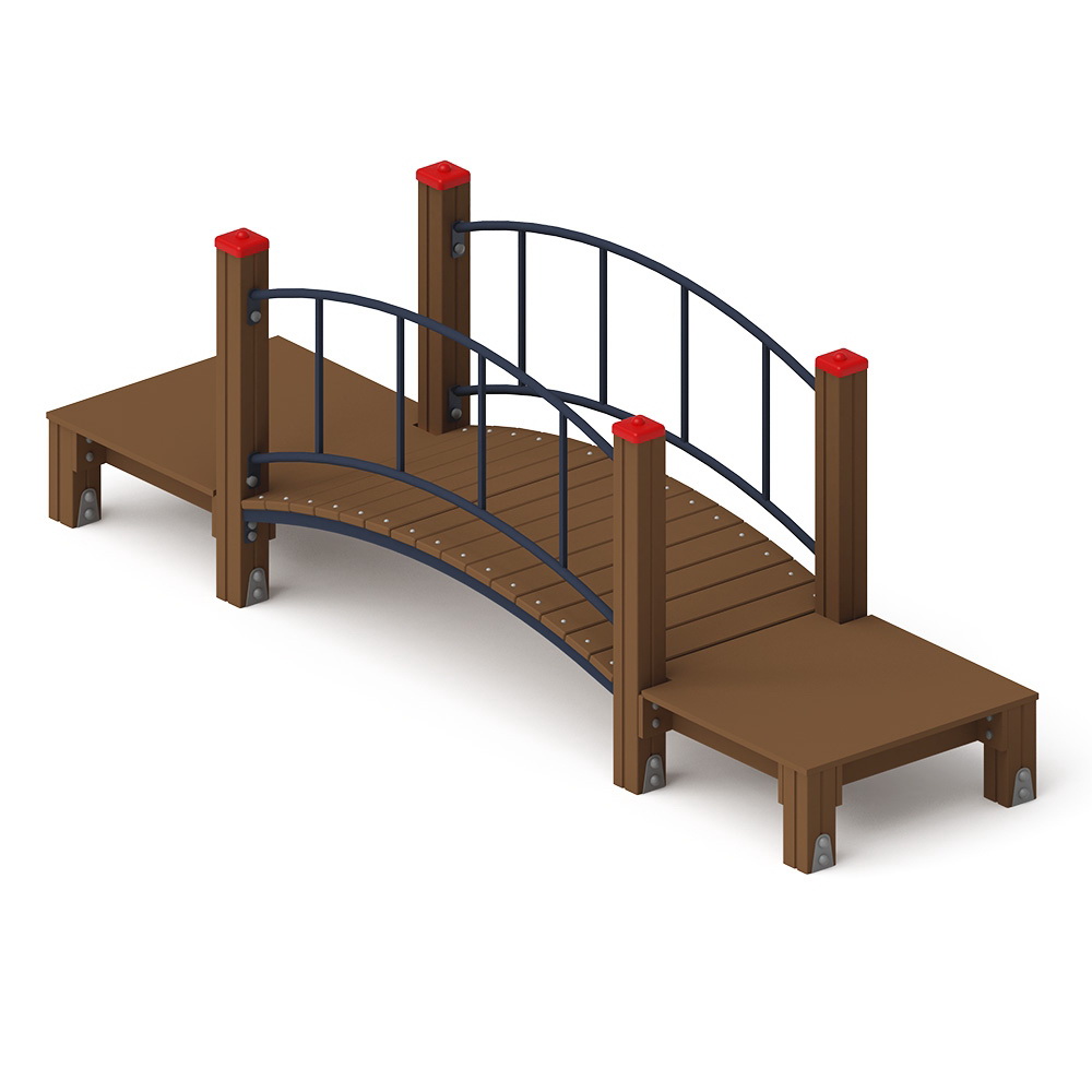 Спортивная серия детской площадки для младшего возраста СК 1.01.15-01