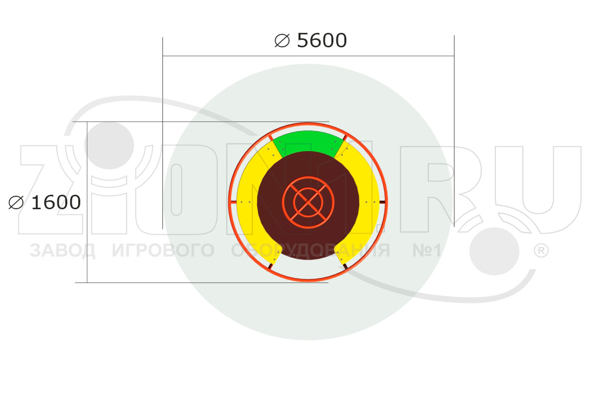 Карусель ZION Колокольчик (КР015)