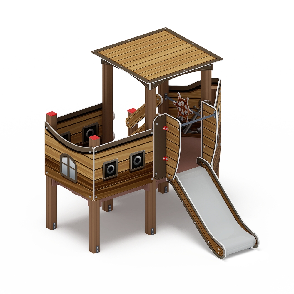 КАТЕРОК детский игровой комплекс ДИК 1.03.3.01-01 (H=750)