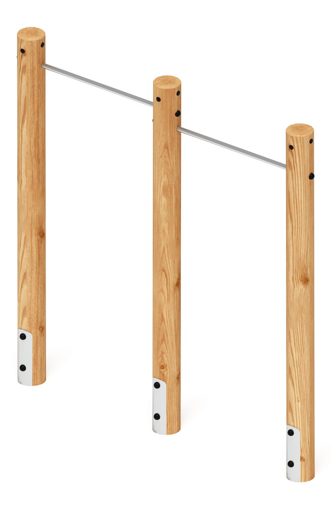 Турник взрослый двойной (Лиственница) СО 2.20.09-Л