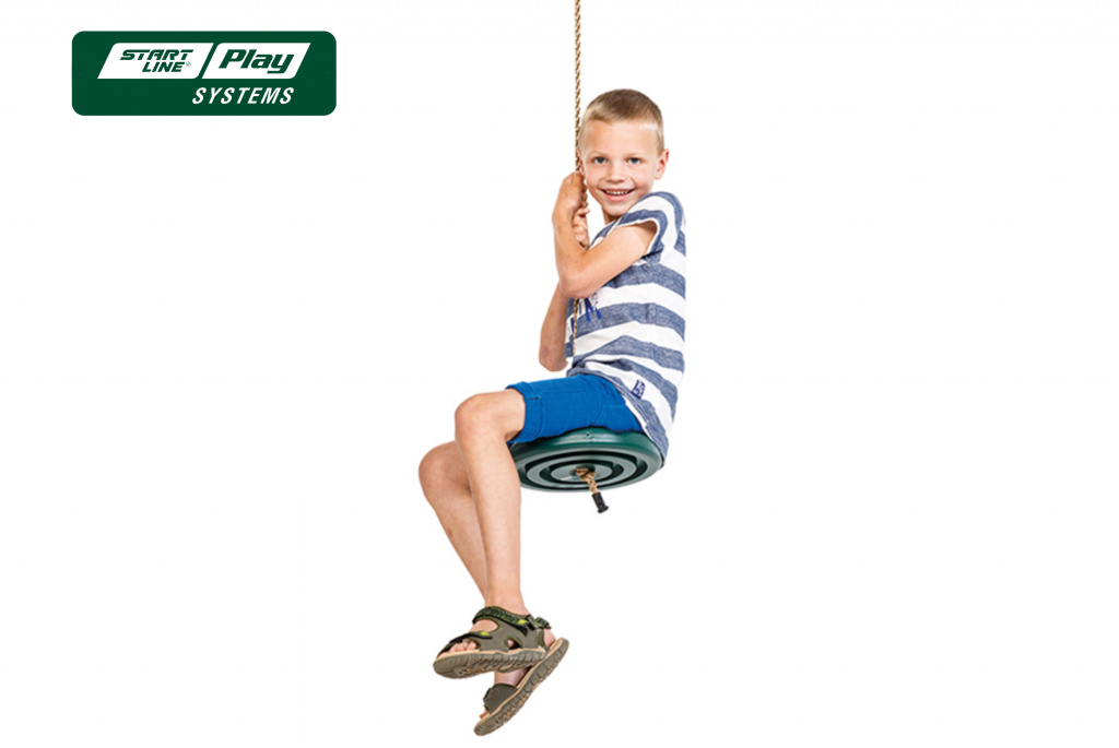 Cиденье для качели «диск» (темно-зеленое) slp systems