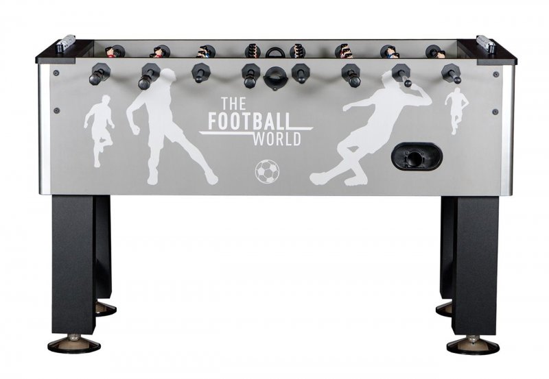 Настольный футбол (кикер) Roma III 5 ф (140 x 76 x 87 см, серый)