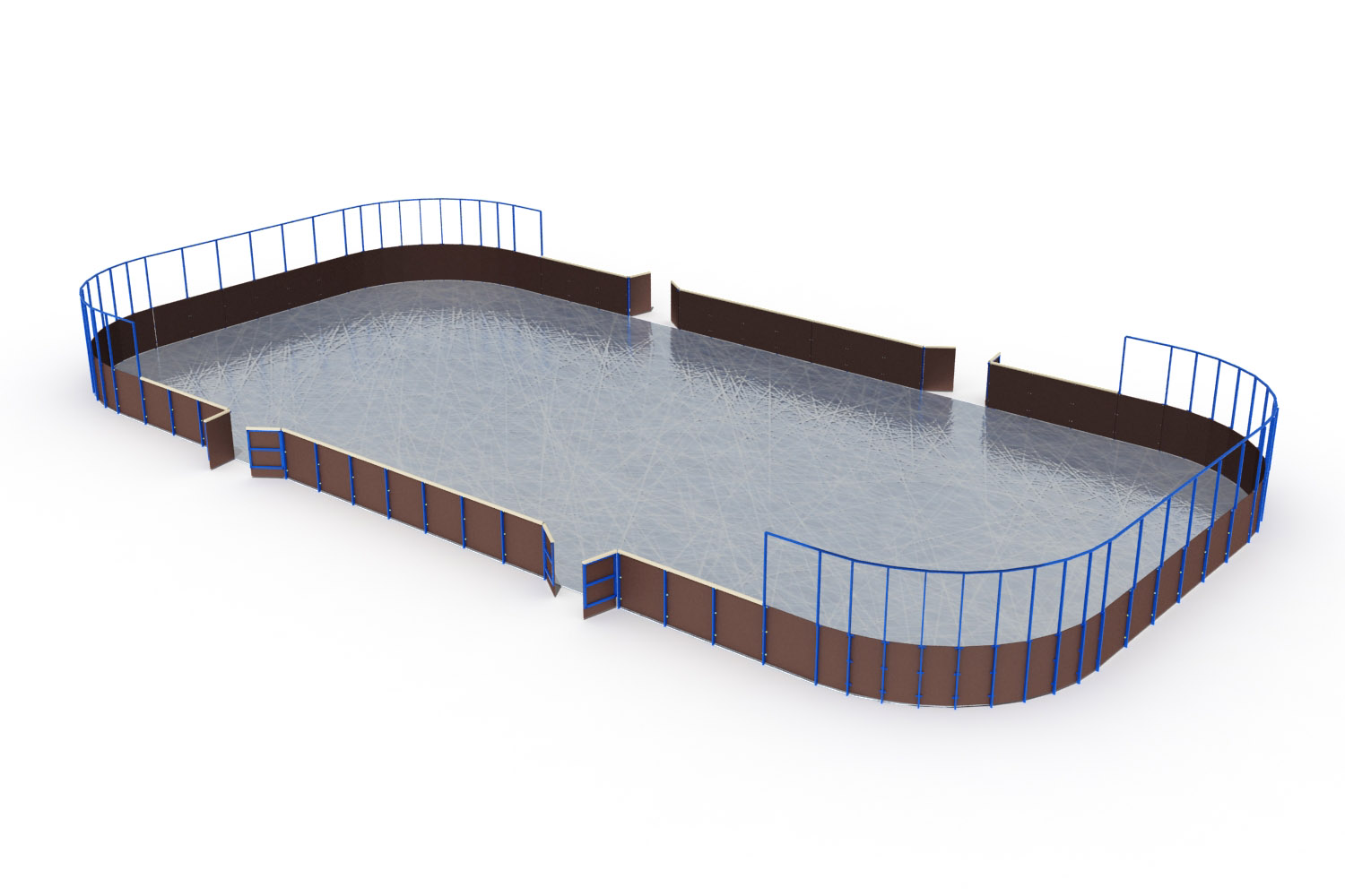 Хоккейная коробка СО 1001