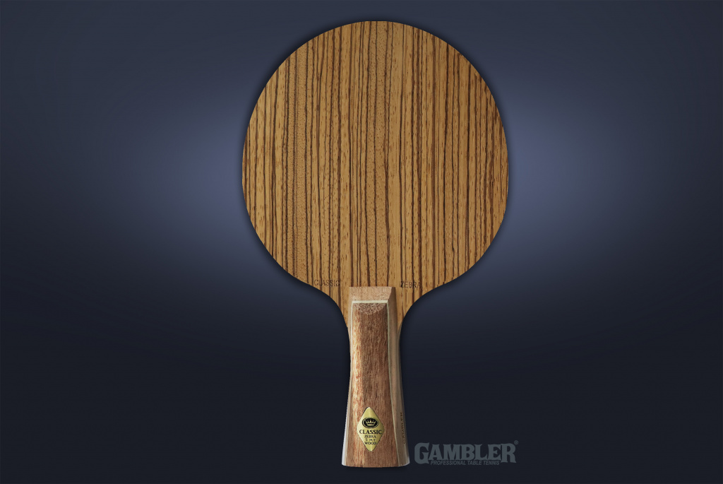 Основание для теннисной ракетки (коническая) GAMBLER Zebrawood classic oversize (DEF+)