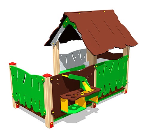 Домик ZION Хижина с кухней (ИМ111)