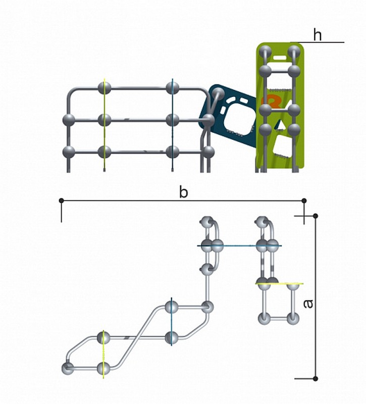 Детский спортивно-игровой комплекс Romana 057.18.00