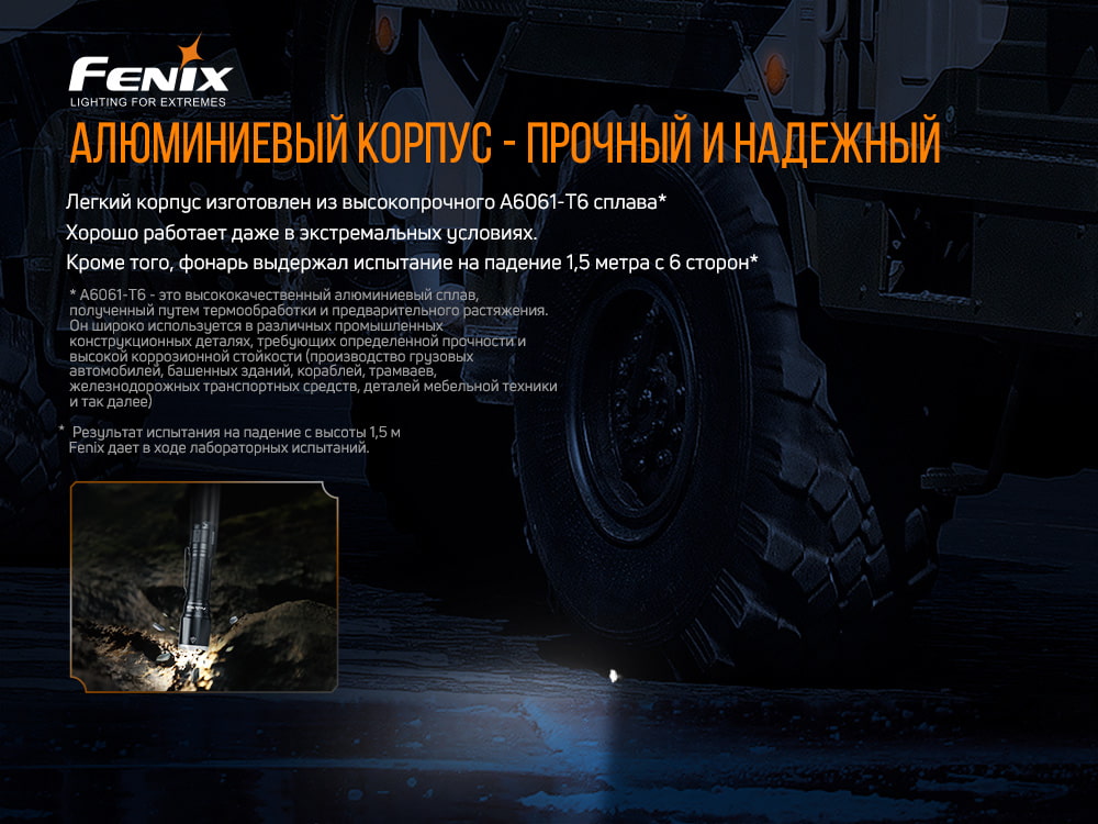 Фонарь Fenix TK16V2.0 Cree SST70 LED