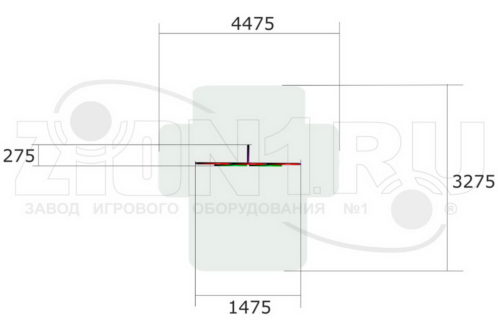 Мишень для бросания мяча ZION Олимпийские кольца (СЭ104)