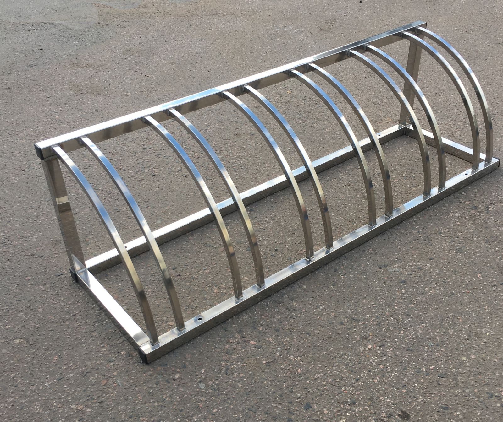 Велопарковка Air Gym Оптима из нержавеющей стали