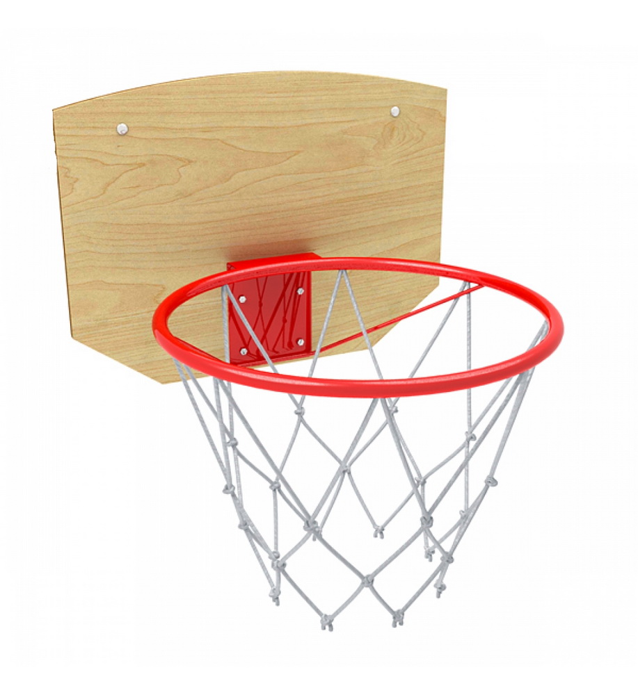 Кольцо баскетбольное малое со щитом Савушка