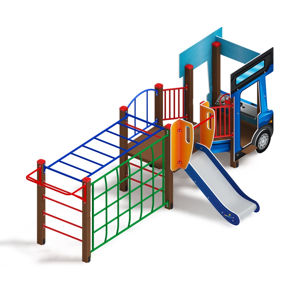 ГРУЗОВИЧОК детский игровой комплекс ДИК 1.03.2.03 (H=750)