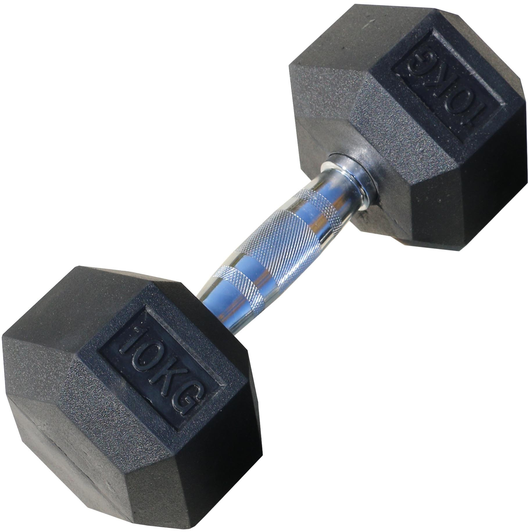 Гантель гексагональная обрезиненная 40 кг