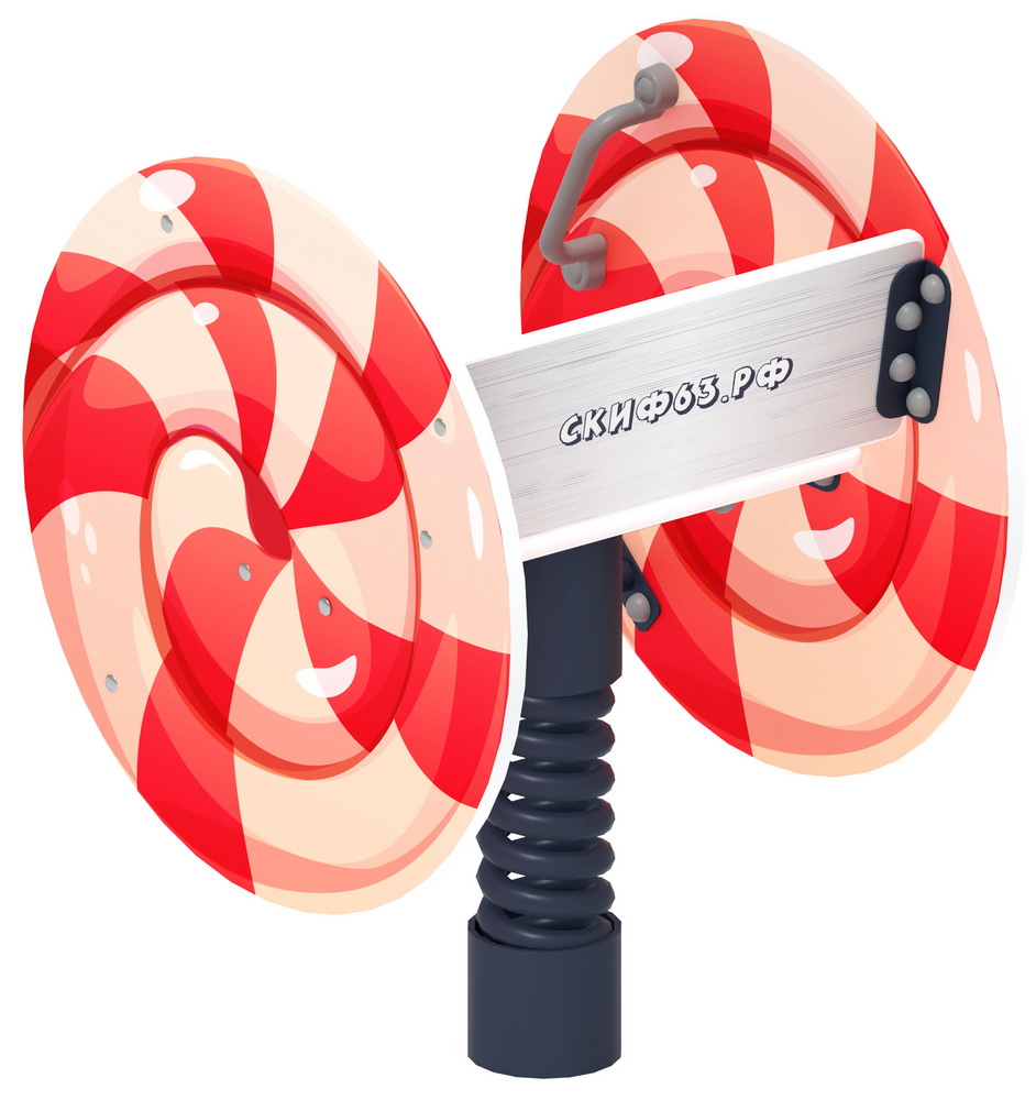 КОЛОБОК (Карамель) качалка на пружине ИО 22.01.04-02