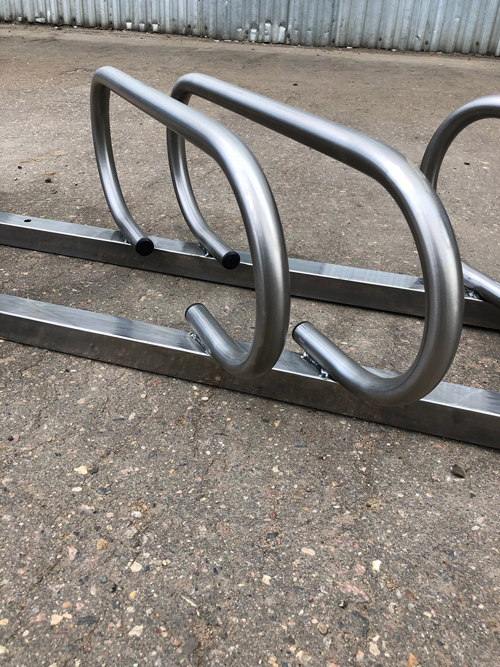 Велопарковка VP71A-45 ТУР де ФРАНС, нержавеющая сталь