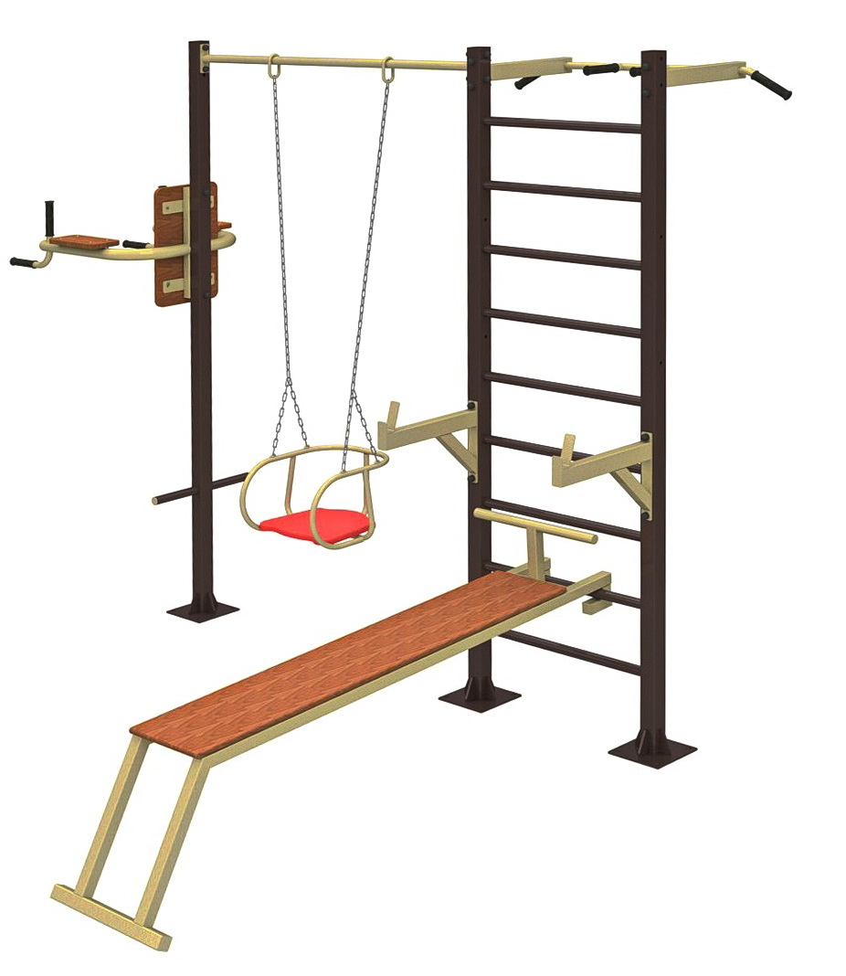 Уличный атлетический комплекс с турником Air-Gym YSK10