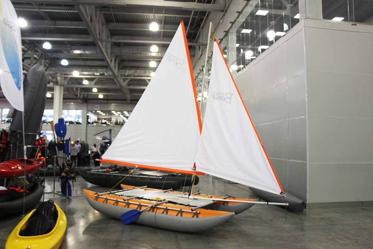 Катамаран двухлойный ВАЛДАЙ 2 парусный