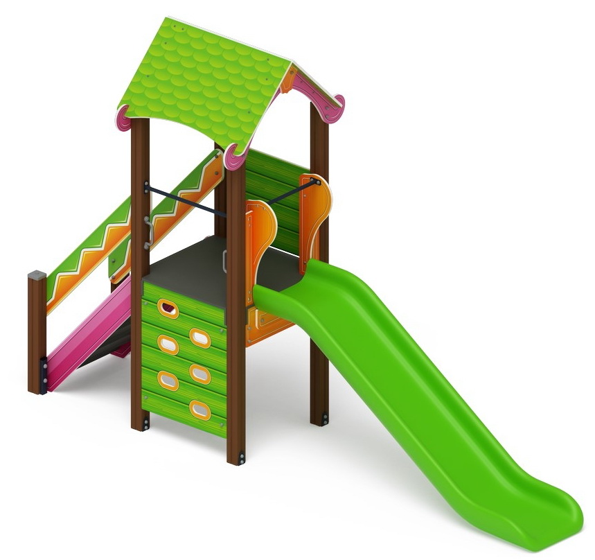 ЛУКОМОРЬЕ детский игровой комплекс ДИК 2.25.01-01 (H=1200)