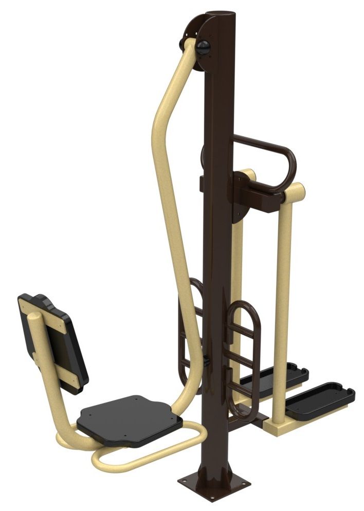 Тренажер для улицы Хипс и жим ногами Air Gym YT72