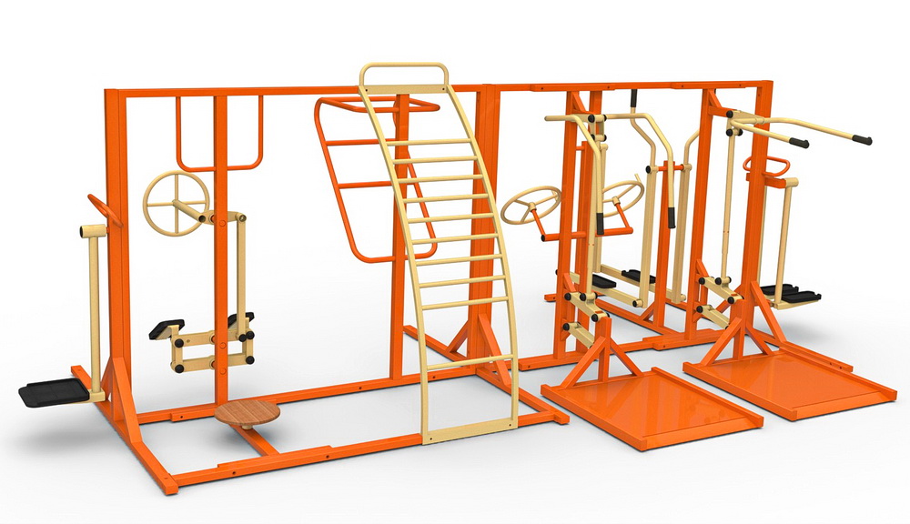 Комплекс с тренажерами Air Gym YTR003