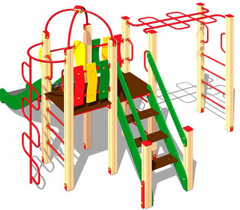 Детский игровой комплекс ZION Горная зебра (КД081)