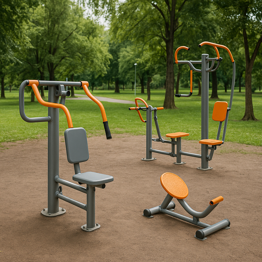 Уличные спортивные тренажеры