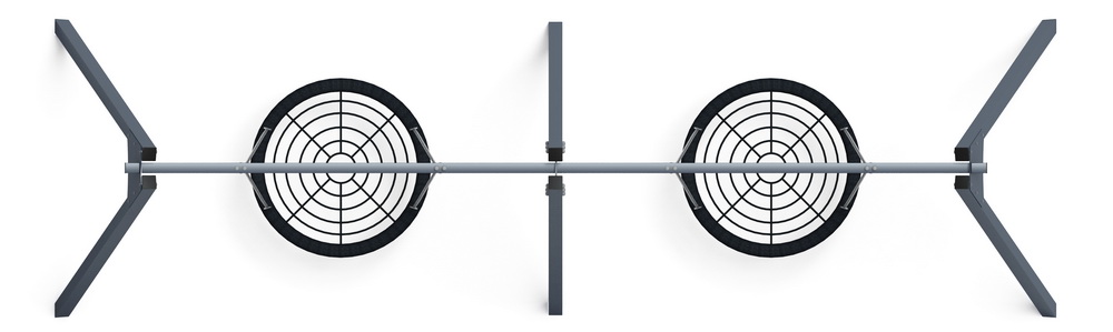 Качели-гнездо М2 двойные ИО 12.М.05.05.01 (графит)