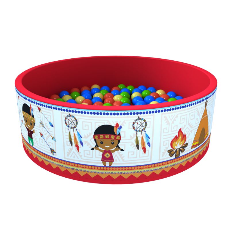 Сухой бассейн ИНДЕЙЦЫ Romana (ДМФ-МК-02.52.01)